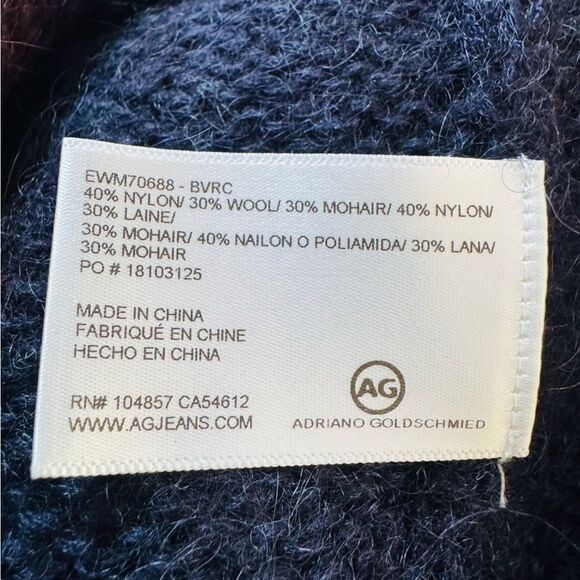 AG Adriano Goldschmied Ansley Polka Dot Sweater Size Small - Picture 6 of 6